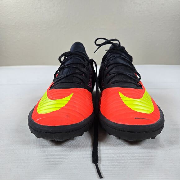Nike Mercurial X Finale II TF Black Orange Yellow Indoor Soccer Shoe Men Size 10 main image 7